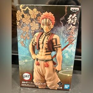 Banpresto Tan & Red Akaza Figure – Demon Slayer Collectible